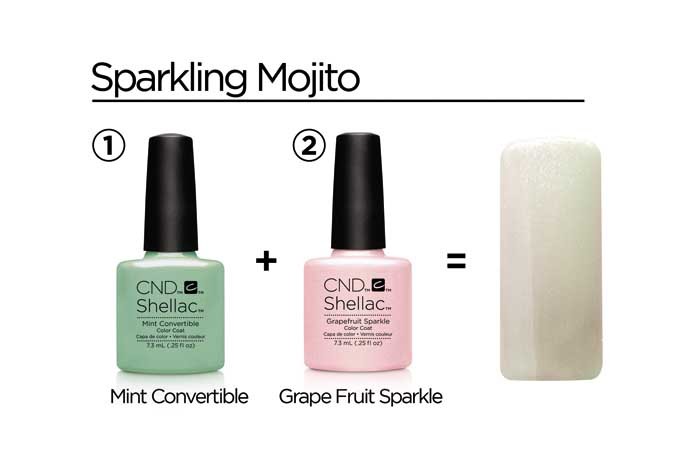 Sparkling Mojito_CNDShellac_Layering